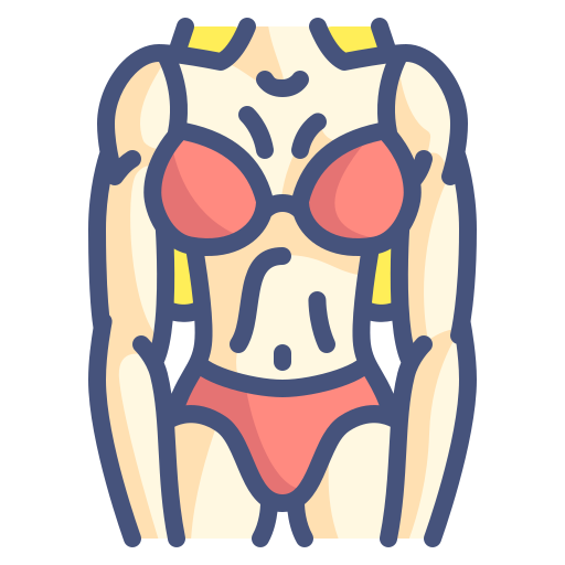 woman with strong core